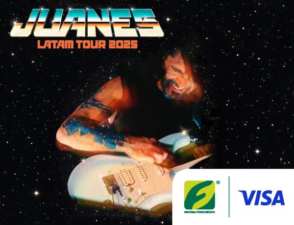 ¡Tus Tarjetas de Crédito del SISTEMA FEDECRÉDITO te llevan a ver a JUANES!