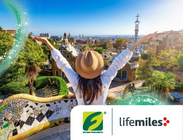 Traslada tus FEDEPUNTOS a Millas LifeMiles y gana 25% de bono adicional de millas.